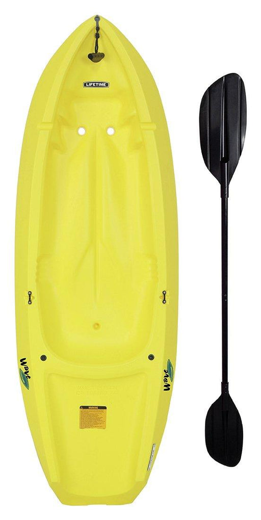 LIFETIME Wave 72 Youth Kayak With Paddle, 6Ft - Adventure HQ