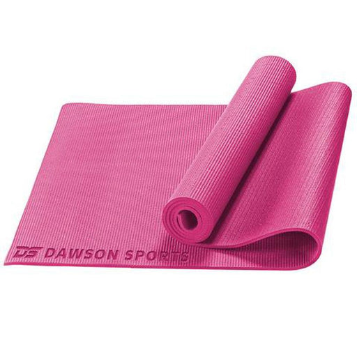 DAWSON SPORTS Yoga Mat - Purple | Comfortable High Density PVC Foam Mat | Two Eyelets For Hanging - Adventure HQ