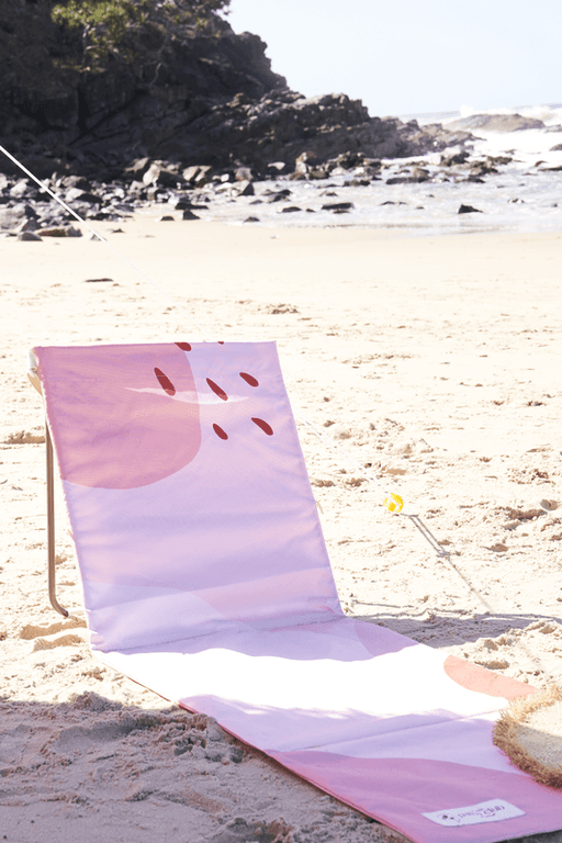OZTRAIL Beach Mat Chair - Pink - Adventure HQ