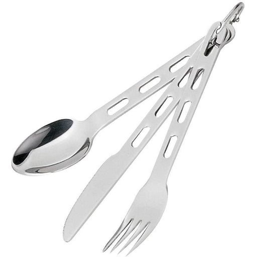 OZTRAIL Stainless Steel Chow Set | Set Of Knife, Fork And Spoon | High Grade 304 Stainless Steel - Adventure HQ