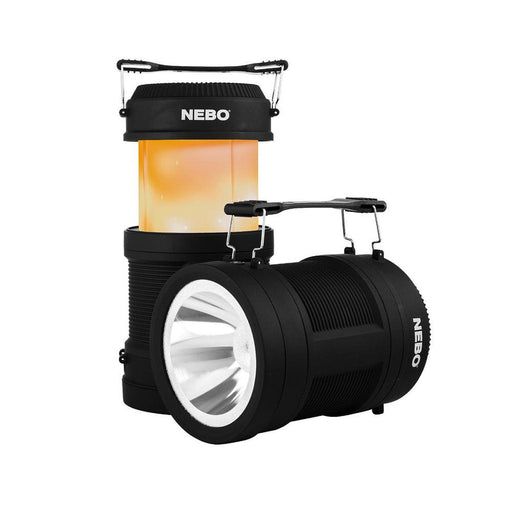 NEBO Big Poppy Rechargeable Flashlight And Lantern - Black - Adventure HQ