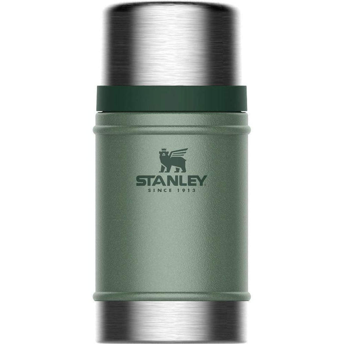 STANLEY Classic Vacuum Food Jar 0.7L - Hammertone Green - Adventure HQ