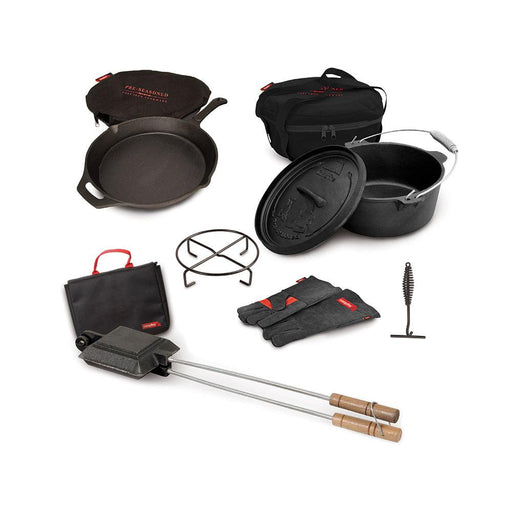 CAMPFIRE Cast Iron Boxed Pack 9 Piece - Adventure HQ