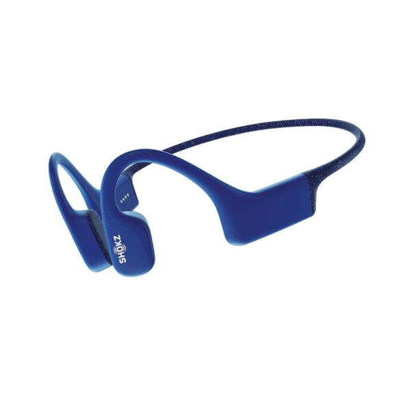 SHOKZ Open Swim Wireless Neck Band Headphones - Blue - Adventure HQ