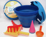 COMPACT TOYS Kid's 7 In1 Sand Toys - Blue - Adventure HQ