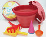 COMPACT TOYS Kid's 7 In1 Sand Toys - Red - Adventure HQ