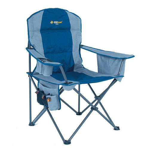 OZTRAIL Cooler Arm Chair - Blue - Adventure HQ