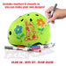 WIPE OUT Helmet 5+ - Neon Zest - Adventure HQ