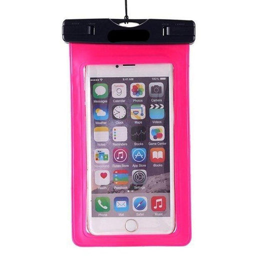 GENERIC Waterproof Phone Bag Pink - Adventure HQ