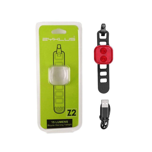 ZYKLUS Waterproof Tail Light With 4 Modes - Red - Adventure HQ