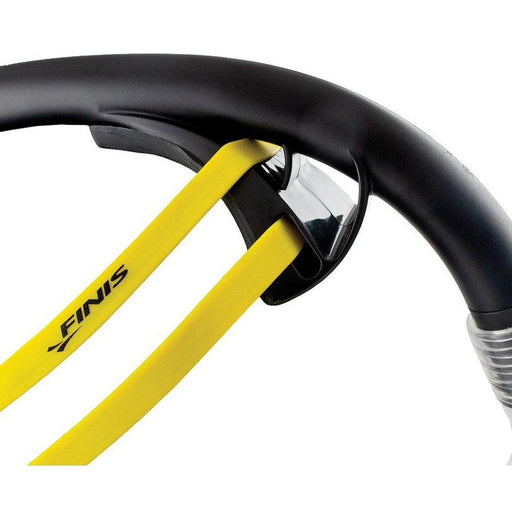 FINIS Stability Snorkel Speed - Black | Patented Pivot Mouthpiece | Silicone Mouthpiece - Adventure HQ