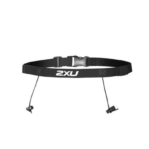 2XU Race Belt With Loop - Black - Adventure HQ