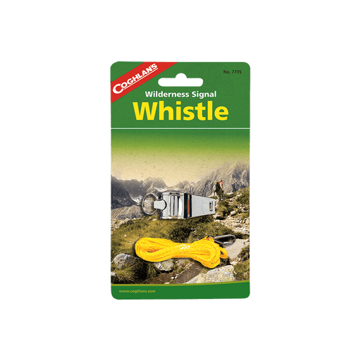 COGHLANS Wilderness Signal Whistle - Silver - Adventure HQ