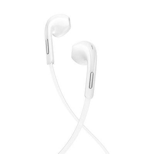 BOROFONE Sonido Universal Wired Earphones With Microphone - White - Adventure HQ
