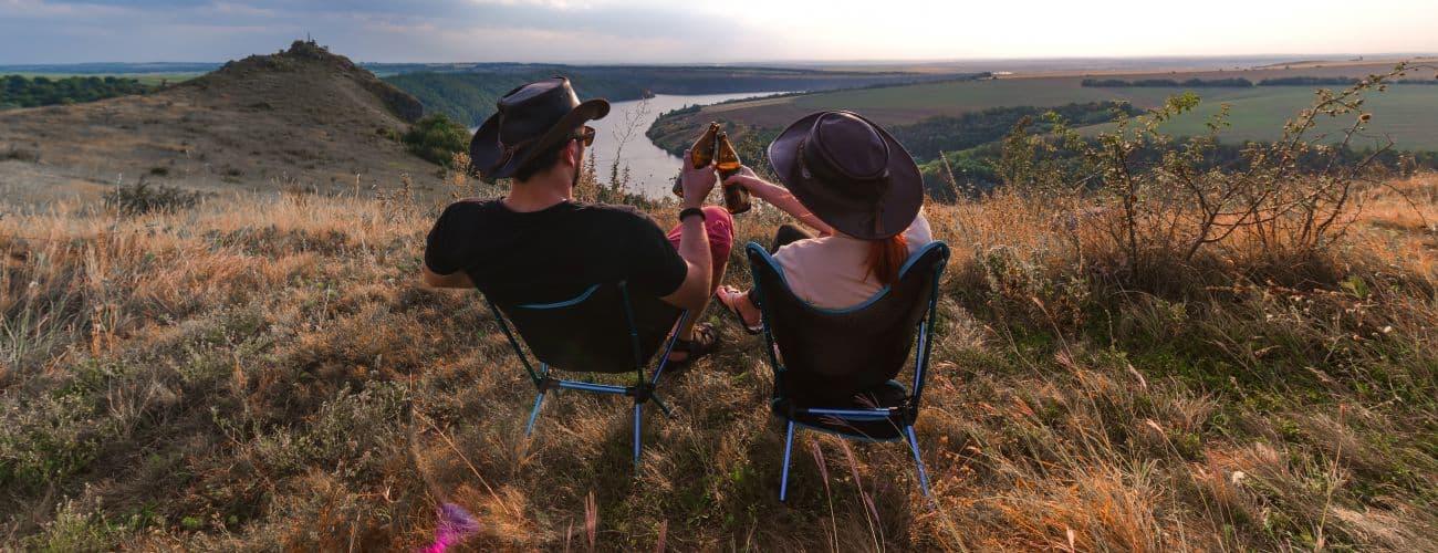 Portable folding chair for camping - Adventure HQ