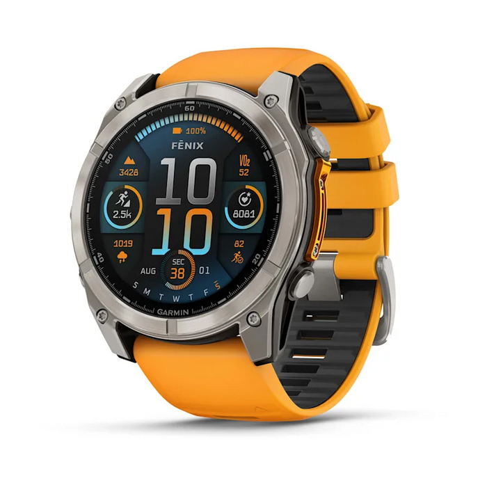 GARMIN Fenix 8 Amoled Sapphire Titanium 51mm