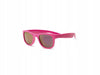 REAL SHADES Kid's Surf Flex Fit Mirror Lens Sunglasses - Berry Gloss/ Silver - Adventure HQ