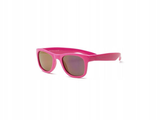 REAL SHADES Kid's Surf Flex Fit Mirror Lens Sunglasses - Berry Gloss/ Silver - Adventure HQ