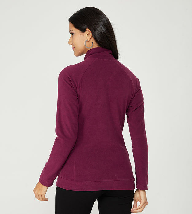 Women's Ali Peak™II Quarter Zip Fleece Pullover - Plus Size