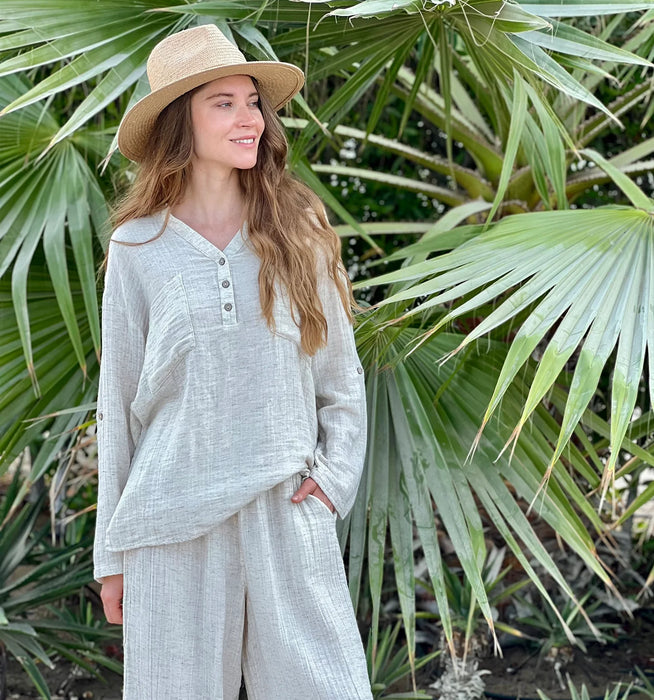 JUST NATURE Women's Ivy Geneva Shirt Dc