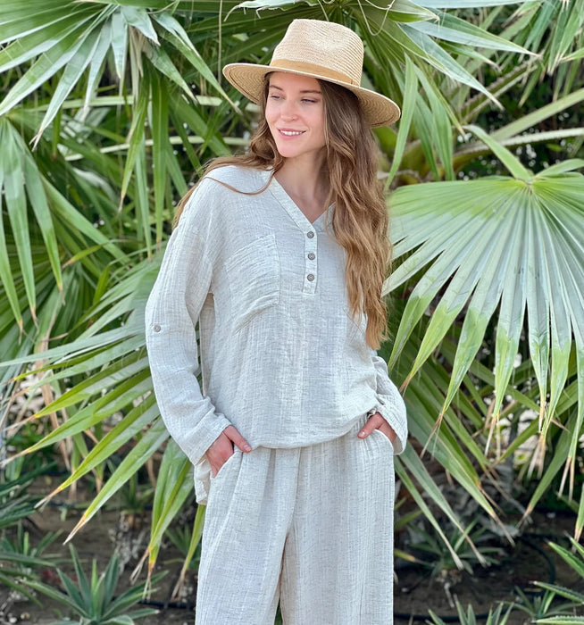 JUST NATURE Women's Ivy Geneva Shirt Dc