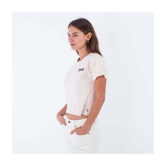 HURLEY Women's Tomgirl Baby Rib Tee