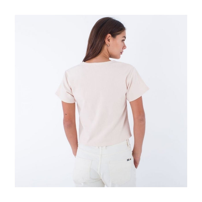 HURLEY Women's Tomgirl Baby Rib Tee