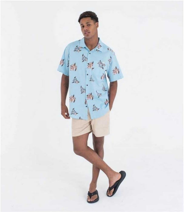 HURLEY Men's Oao Lido Stretch Ss Shirt