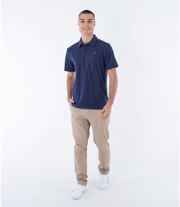 HURLEY Men's H2O-Dri Ace Slub Polo Ss