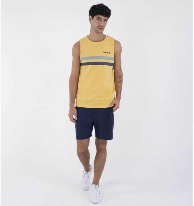 HURLEY Men's Oceancare Stripes Tank