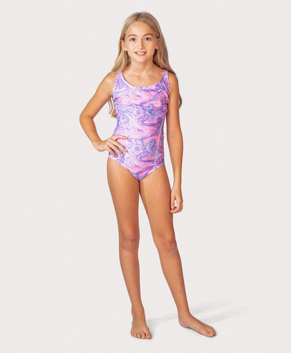 COEGA Girl's 1Pc Competition Swim Suit