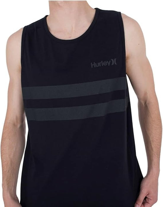 HURLEY Men's Oceancare Stripes Tank