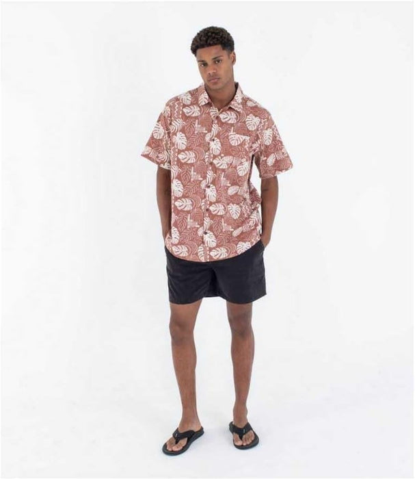 HURLEY Men's Oao Lido Stretch Ss Shirt