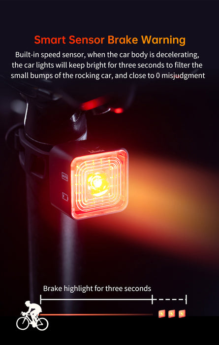 LELUMIA Square Eye Rear Light