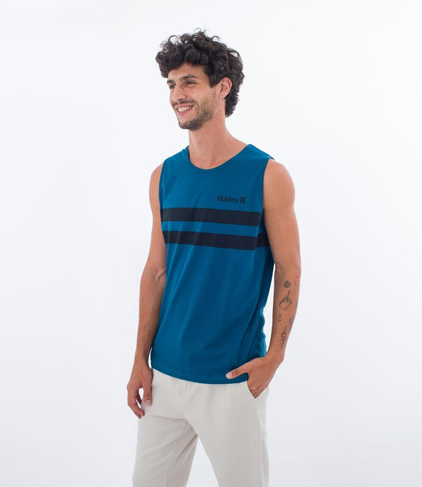 HURLEY Men's Oceancare Stripes Tank