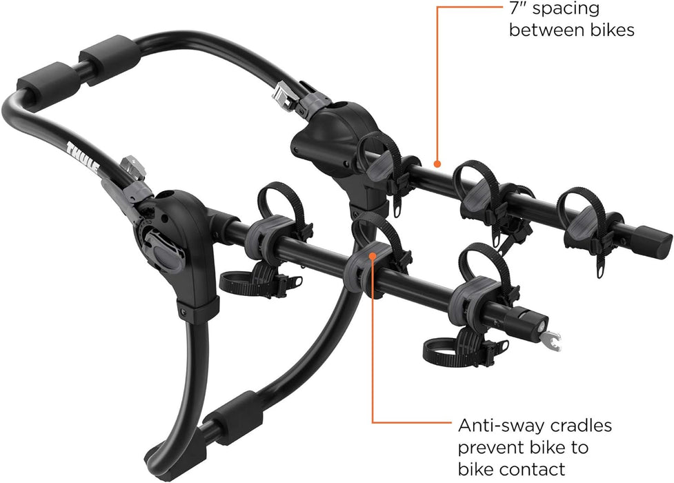 THULE Gateway Pro 3-Bike Trunk Bike Rack