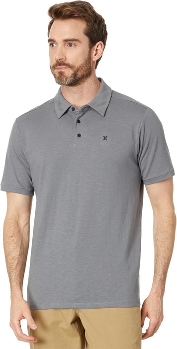 HURLEY Men's H2O-Dri Ace Slub Polo Ss