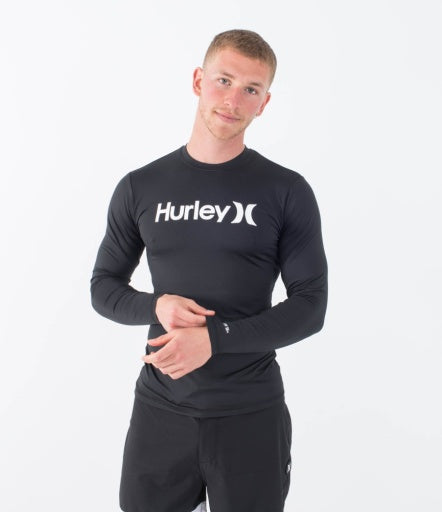 HURLEY Men's Oao Quickdry Rashguard Ls