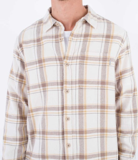 HURLEY Men's Portland Organic Flannel Ls