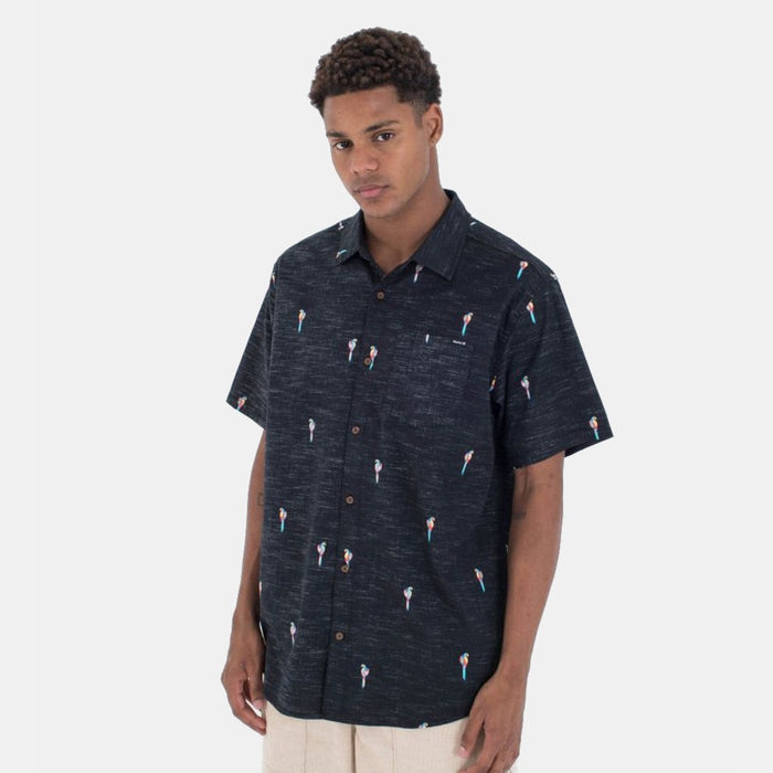 HURLEY Men's Oao Lido Stretch Ss Shirt