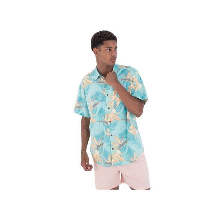 HURLEY Men's Oao Lido Stretch Ss Shirt