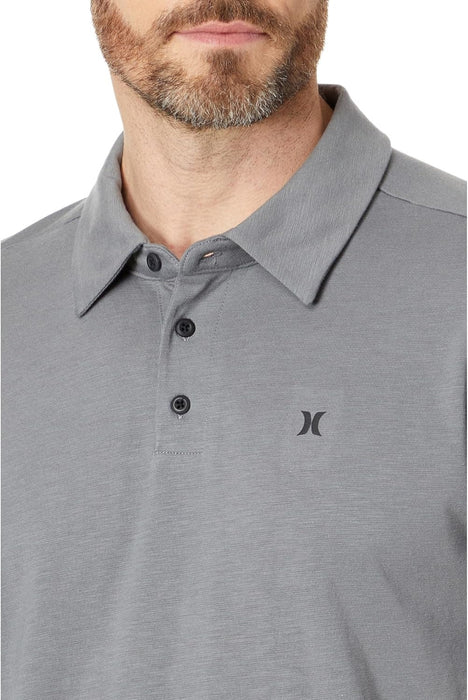 HURLEY Men's H2O-Dri Ace Slub Polo Ss