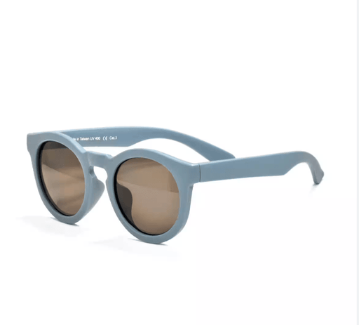 REAL SHADES Kid's Chill Smoke Lens Sunglasses - Steel Blue/Smoke - Adventure HQ