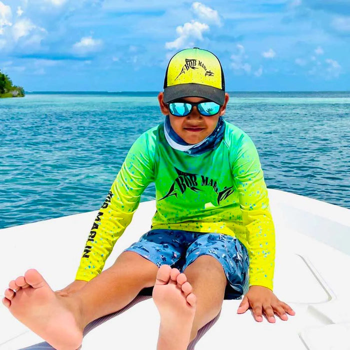 BOB MARLIN GEAR Kid's Performance Shirt Bob Youth