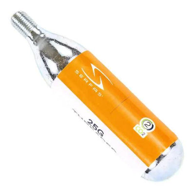 SERFAS 25G Threaded Co2 Cartridge - Adventure HQ