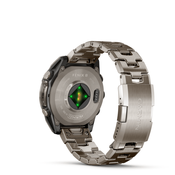 GARMIN Fenix 8 Amoled Sapphire Bare Titanium 47mm