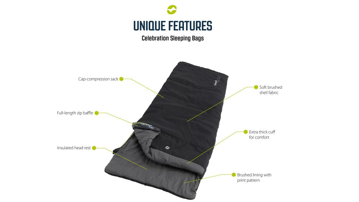 OUTWELL Sleeping Bag Celebration Lux Double