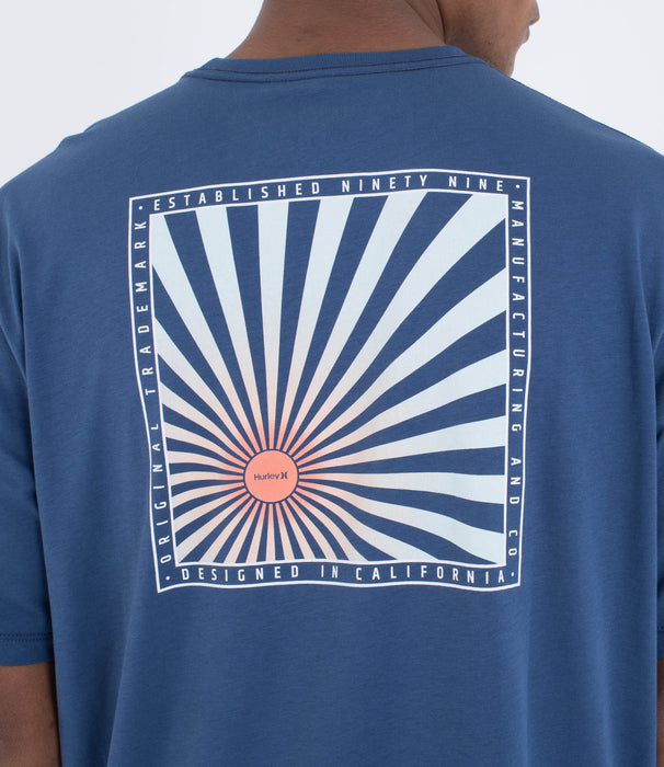 HURLEY Men's Rayz Up Ss Tee