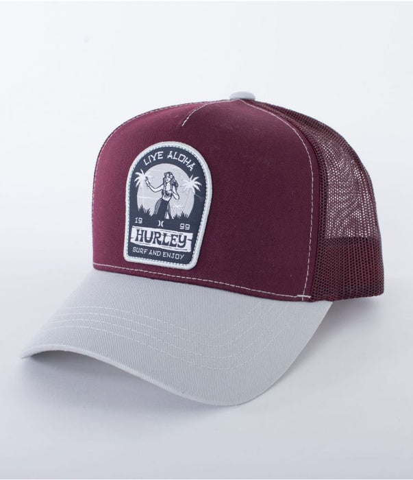 HURLEY Men's M Live Aloha Trucker