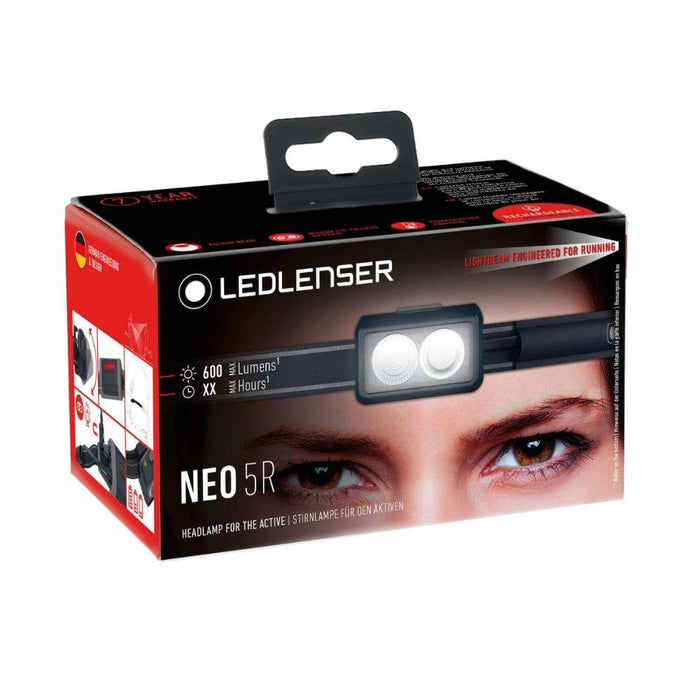 LEDLENSER Rechargeable Outdoor 600 Lumens Headlamp NEO5R - Adventure HQ
